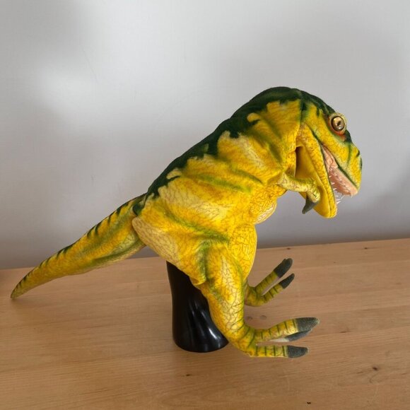 Hansa Dino Puppet Collection T-Rex Plush Hand Puppet collectible funny - Picture 6 of 16